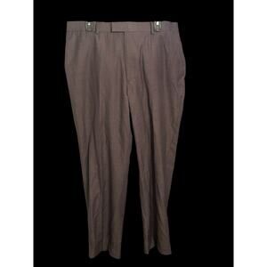 Axist Dress Pants‎ Men's Size 38x32 Gray/Charcoal (See Pics) Polyester Blend